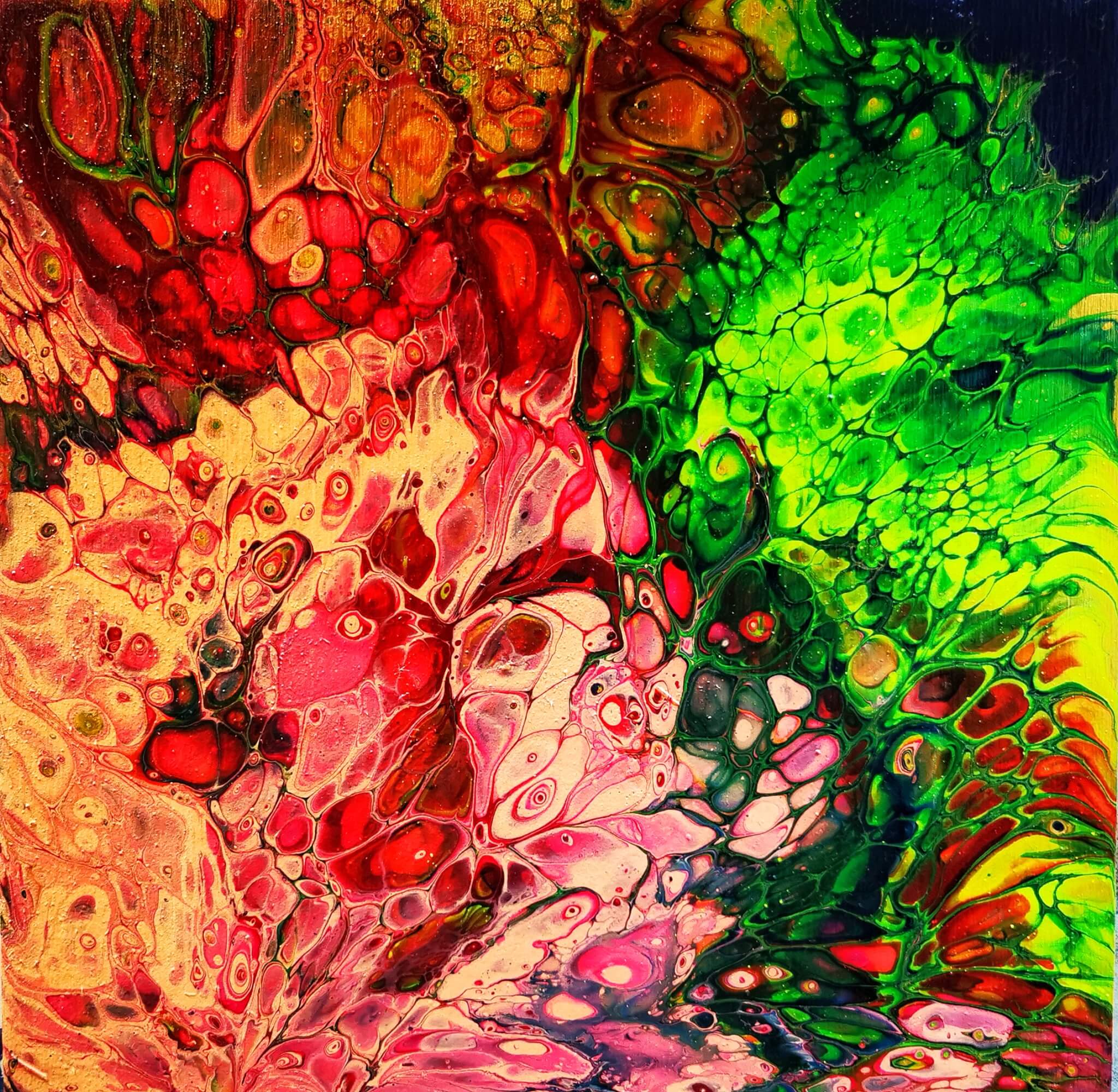 FLUID ART TÉLI ALAP LIGHT Workshop december 06 időpont: 15 óra - Image 6