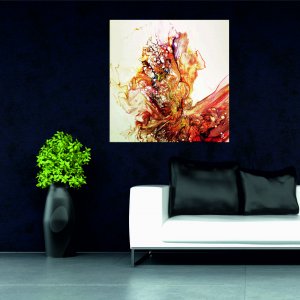 VIRÁG FLUID ART Workshop ( Dutch pour technika ) október 19 időpont: 15 óra