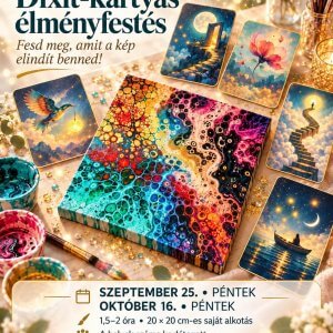 Dixit-kártyás élményfestés szeptember 25 18 óra