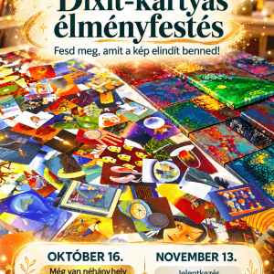 Dixit-kártyás élményfestés november 13  18 óra